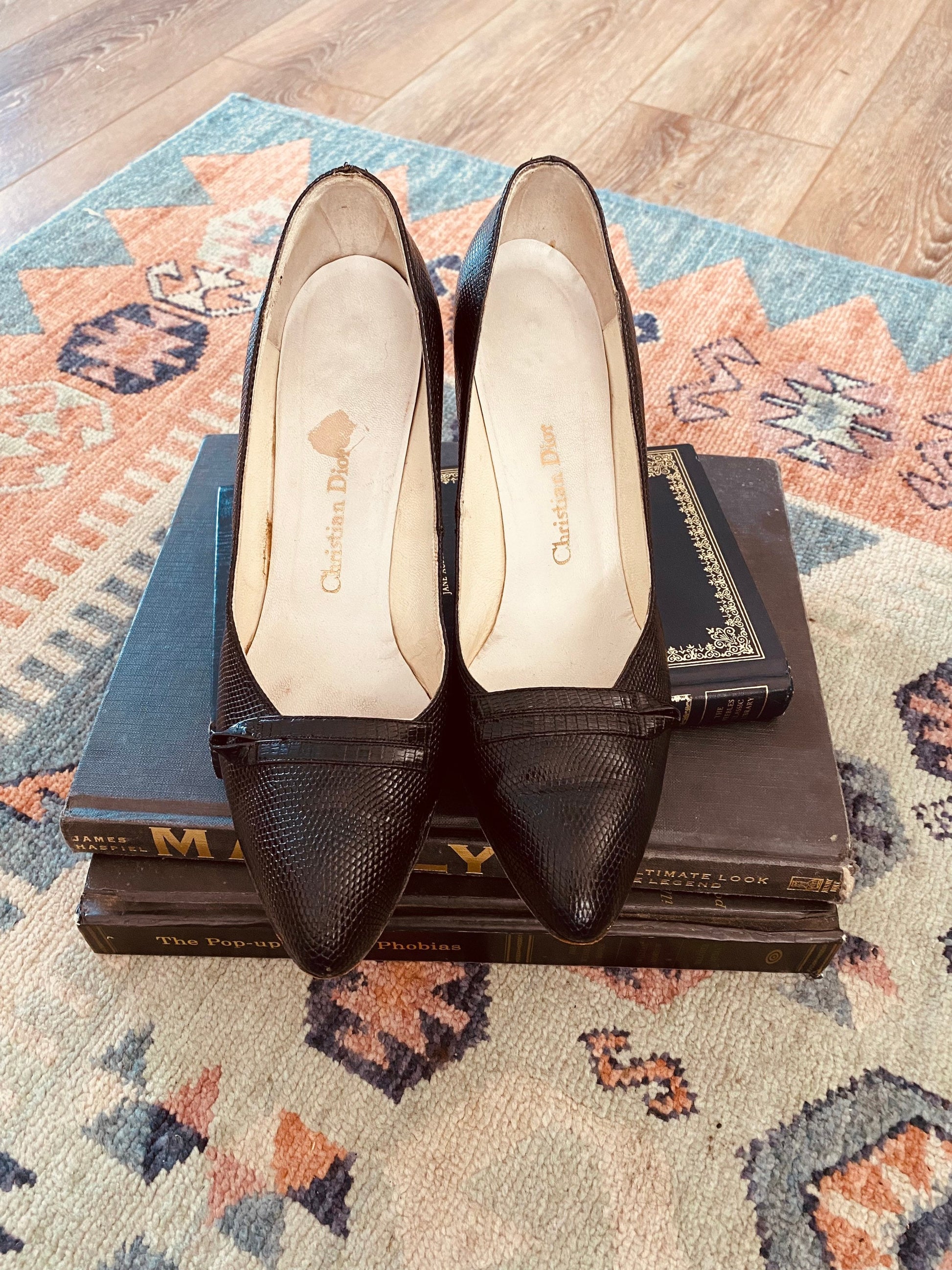 Vintage 1960s Christian Dior High Heels / 60s couture pumps size 8